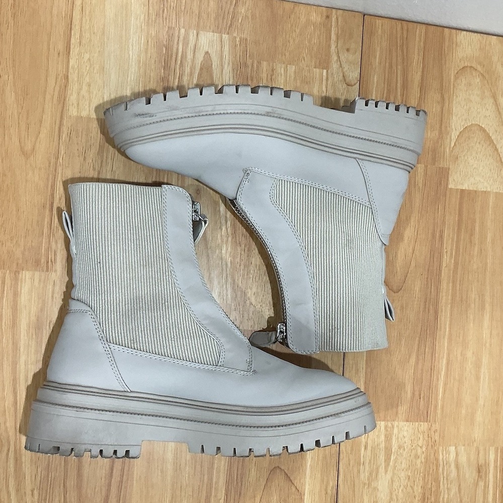 Mark's & Spencer Women's Chelsea‎ Chunky Flatform Ankle Boots Size US Size 6